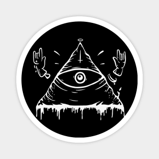 pyramid with eye Magnet